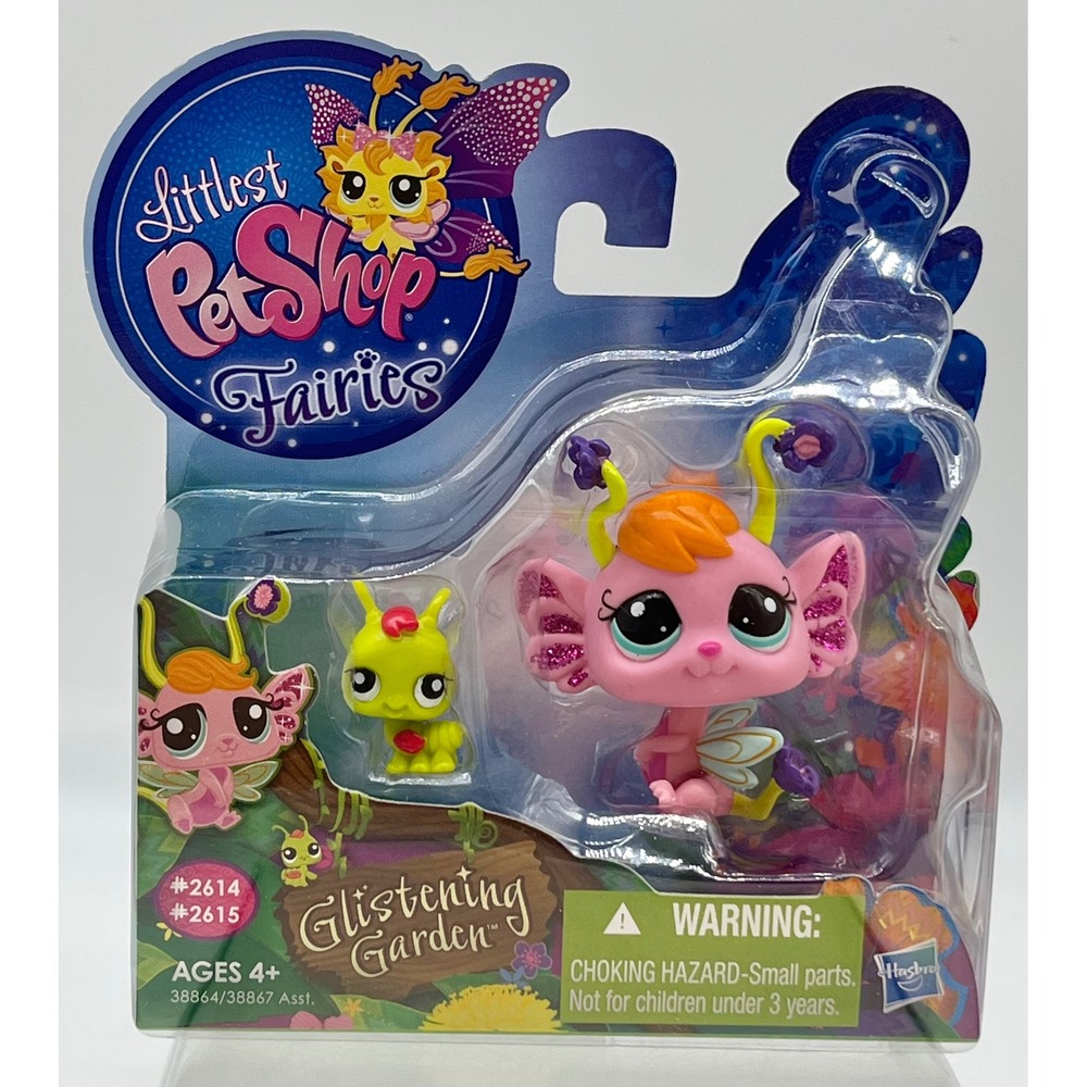 2011 Littlest Pet Shop Fairies-Glistening Garden #2614 #2615 BRAND NEW